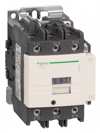 Schneider Electric LC1D80S5 КОНТАКТОР D 3Р, 80 A, НО+НЗ, 500V 50 ГЦ, ЗАЖИМ ПОД ВИНТ,