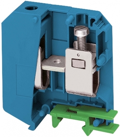 Schneider Electric NSYTRV502BL КЛЕММНИК ВИНТОВОЙ ПРОХОДНОЙ, СЕЧЕНИЕМ ПРОВОДА 50ММ2, 2 ТОЧКИ ПОДКЛЮЧЕНИЯ,