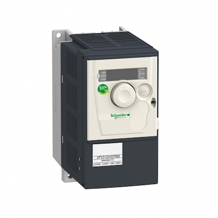 Schneider Electric ATV312H018M3 ПРЕОБР ЧАСТОТЫ ATV312 0.18КВТ 240В 3Ф