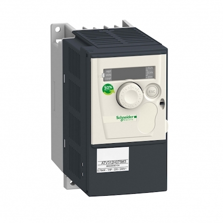 Schneider Electric ATV312H075M3 ПРЕОБР ЧАСТОТЫ ATV312 0.75КВТ 240В 3Ф