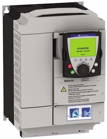 Schneider Electric ATV61HU75M3 ПРЕОБР ЧАСТОТЫ ATV61 7,5КВТ 240В