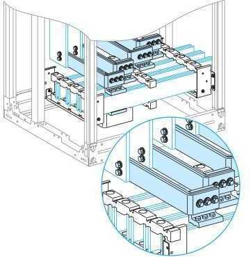 Schneider Electric 88008 СОЕД.ГОР.И ВЕРТ.ШИН P600 
