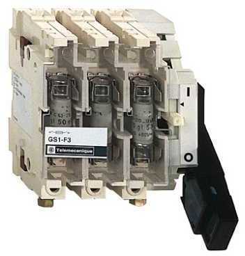 Schneider Electric GS1F3 Switch-disconnector fuse body GS1, TeSys GS, 3p, NFC, 50A