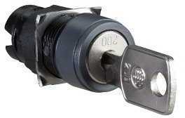 Schneider Electric ZB6AGC Selector switch head Ø16 2-position stay put Ronis 200