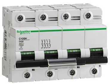 Schneider Electric 18478 Автоматический выключатель C120H 4п 63А C