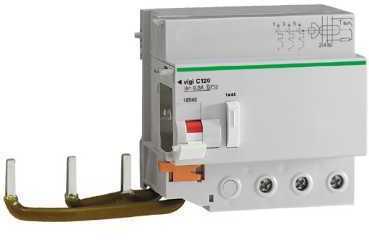 Schneider Electric 18546 Блок дифференциальной защиты VIGI C120 3п 125А 300мА S