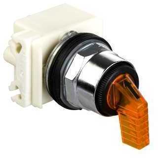 Schneider Electric 9001K46J35LYFA ПЕРЕКЛЮЧАТЕЛЬ 30ММ 24B 3 ПОЗИЦИИ