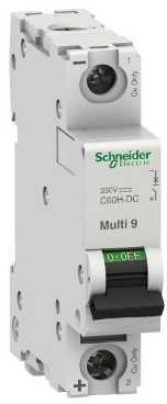 Schneider Electric MGN61510 АВТ. ВЫКЛ.C60H-DC 1П 15А C 250В DC
