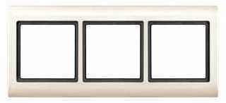 Schneider Electric MTN400344 РАМКА 3 ПОСТА IP44, БЕЖЕВЫЙ