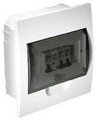 Schneider Electric 13303 ЩИТ MINI PRAGMA 1РЯД/8МОД. ВСТР.ПРОЗ.ДВ.