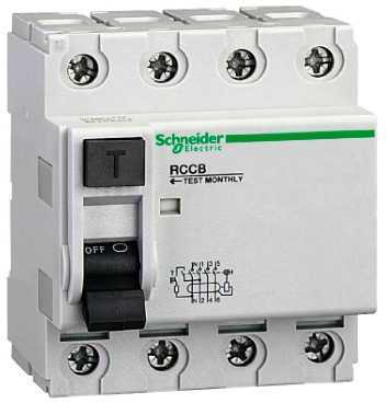 Schneider Electric 23326 ДИФФ.ВЫКЛ.НАГР ID 4П 80A 300МА A