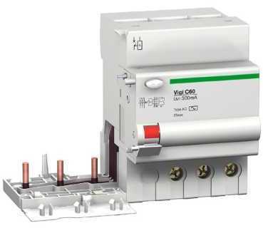 Schneider Electric 26622 БЛОК ДИФФ ЗАЩ VIGI C60 3П 63A 300МА