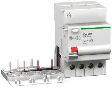 Schneider Electric 26595 БЛОК ДИФФ ЗАЩ VIGI C60 4П 25A 30МА
