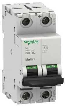 Schneider Electric MGN61520 АВТ. ВЫКЛ.C60H-DC 2П 0,5А C 500В DC
