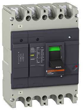 Schneider Electric EZC400N44400 АВТ. ВЫКЛ. EZC400 36 KA/415В 4П/4T 400 A
