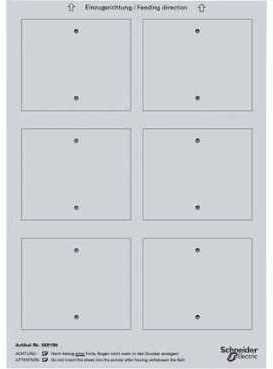 Schneider Electric MTN569190 ФОЛЬГА ДЛЯ СЕНСОРНОЙ ПОВЕРХНОСТИ Х1