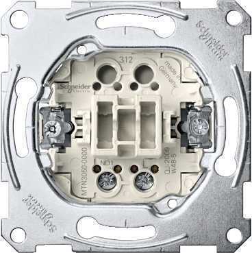 Schneider Electric MTN3050-0000 МЕХ.1-ПОЛ.КНОПОЧ.ВЫКЛ.С ЗАМ.КОНТ.
