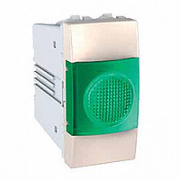 Schneider Electric MGU3.775.25V ІНДИКАТОР ЗЕЛЕНИЙ,1МОД.СЛОН.КІСТКА