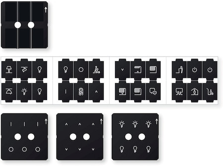Schneider Electric MTN6270-0010 SM, комплект дополнительных иконок для кн.выкл. Pushbutton Pro, опция