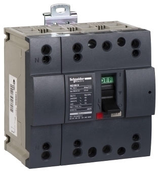 Schneider Electric 28631 АВТ.ВЫКЛ. NG160N 25kA TM125D 4П4T