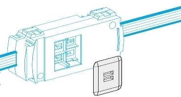 Schneider Electric KBC16ZB1 ЗАГЛУШКА ДЛЯ ОТВ. РОЗЕТКИ