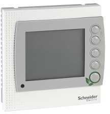 Schneider Electric TC303-3A4DLMS Термостат комн. цифровой TC303,вкл/выкл,для 4-тр. Фанкойла,Modbus,люкс ~230В