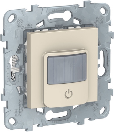 Schneider Electric NU552644 UNICA NEW ДАТ ДВ Wiser с выключ, 10А,БЕЖ