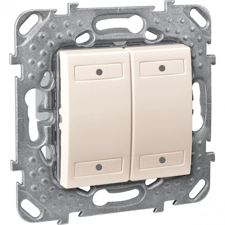 Schneider Electric MGU5.531.25 4-КНОП. ВЫК-ЛЬ С ИНДИКАТОРОМ LED, БЕЖ.