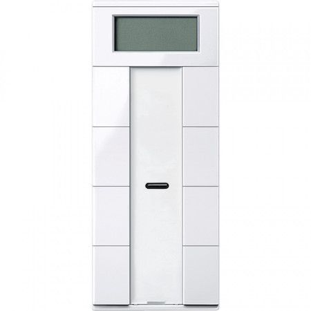 Schneider Electric MTN6214-0325 4-КНОПОЧН ВЫК-ЛЬ PLUS С ТЕРМОРЕГУЛЯТ SYM, АКТ. БЕЛЫЙ
