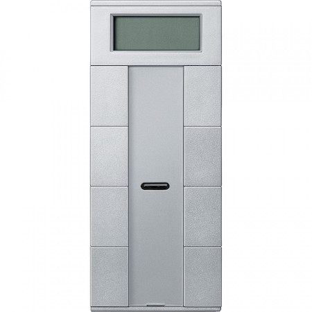 Schneider Electric MTN6214-0460 4-КНОПОЧН ВЫК-ЛЬ PLUS С ТЕРМОРЕГУЛЯТ SYM, АЛЮМИНИЙ