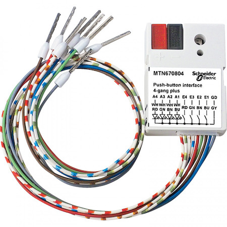 Schneider Electric MTN670804 ИНТЕРФЕЙС ДЛЯ 4-КН. ВЫКЛ PLUS