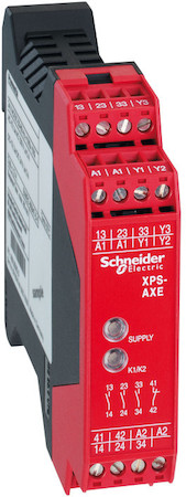 Schneider Electric XPSAXE5120C Модуль аварийного остонова 24V AC/ DC, пружинные