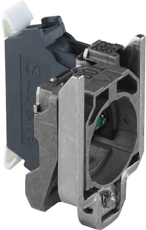 Schneider Electric ZB4BZ1025 МОНТ.ОСНОВА С НЗ КОНТ.,ПРУЖ.ЗАЖИМ