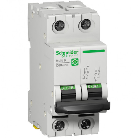 Schneider Electric M9U11220 АВТОМАТИЧЕСКИЙ ВЫКЛЮЧАТЕЛЬ C60H-DC 2П 20A B