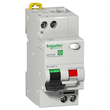 Schneider Electric M9D14640 ДИФАВТОМАТ N40 VIGI C 40A 1PPN 300 MA AC 6KA