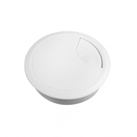 Schneider Electric INS61211 Unica System+ КАБЕЛЬНЫЙ ГРОММЕТ D80 мм ПЛАСТИК БЕЛЫЙ, комплект из 2х штук