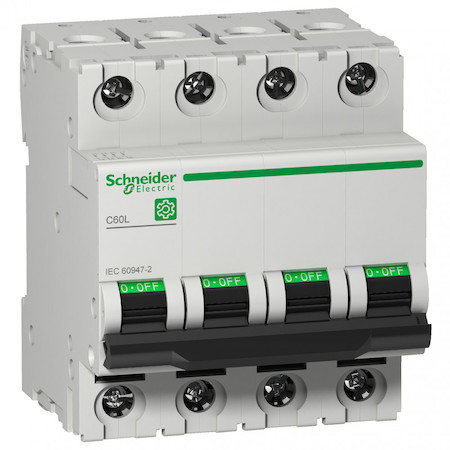 Schneider Electric M9F17410 АВТОМАТИЧЕСКИЙ ВЫКЛЮЧАТЕЛЬ C60L 4П 10A C