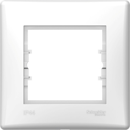 Schneider Electric SDN5810521 Sedna РАМКА х1 IP44, БЕЛАЯ