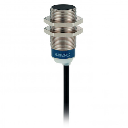 Schneider Electric XS118B3PCL2 ИНДУКТ. ДАТЧИК, М18,24В, КАБ.2М, 8ММ