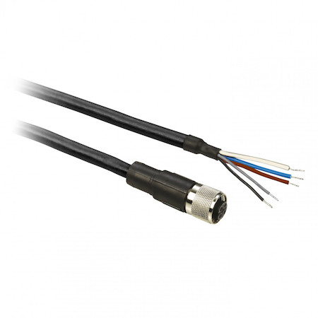 Schneider Electric XZCP11V12L10 КАБ. С КОННЕКТ.М12,5 PIN, 10М,РАЗЪЕМ ПР.