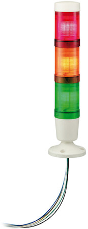 Schneider Electric XVMB2RAGWSB СВЕТОВАЯ КОЛННА, 24В, КРАСНАЯ, 1 СЕКЦ.