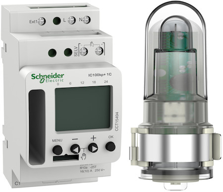 Schneider Electric CCT15494 СУМЕРЕЧНЫЙ ВЫКЛ-ЛЬ IC100kp+ 1С прогр.c улич.дат,1вых,под-ка BT модуля (excluded)