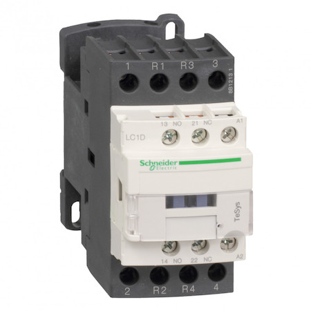 Schneider Electric LC1D1286FLS207 КОНТАКТОР D 4P(2НО+2НЗ),АС1 25А,НО+НЗ,110В DC ПОНИЖ.ПОТРЕБ.,ЗАЖ.КОЛЬЦ.НАКОН. ЖД