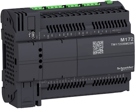 Schneider Electric TM172OBM28R M172 Оптим., без диспл, 28 I/Os, 2 RS485 изол