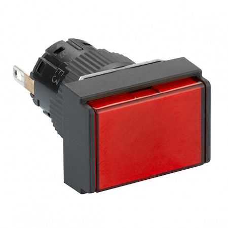 Schneider Electric XB6EDV4BP СИГ.ЛАМПА,16ММ,КР.,LED24В, FASTON, ПРЯМ.
