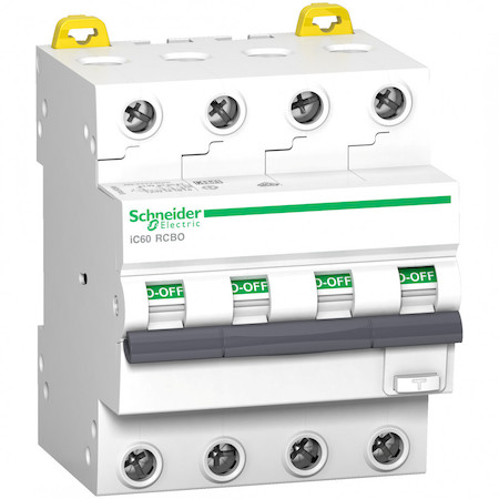 Schneider Electric A9D97410 ДИФФ. АВТ 4П 6КА 10А B 30МА A-SI