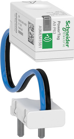 Schneider Electric A9MEM1561 БЕСПРОВОДНЫЙ ДАТЧИК ACTI9 POWERTAG 63А DPN 1P+N / 2P ВЫШЕ АППАРАТА =S=