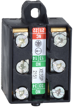 Schneider Electric XE3NP2141 БЛОК ИНЕРЦ. КОНТАКТОВ 2НЗ1НО