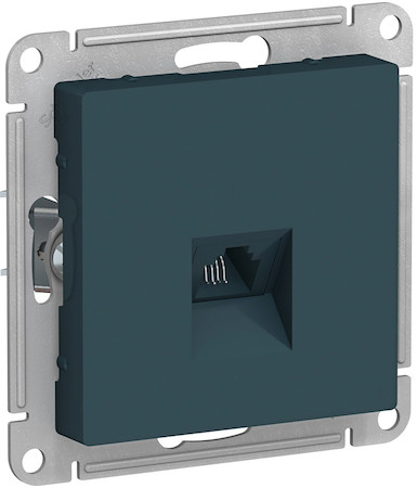 Schneider Electric ATN000881 ATLASDESIGN РОЗЕТКА телефонная RJ11, механизм, ИЗУМРУД