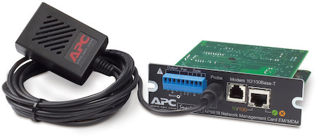 Schneider Electric AP9618 SmartSlot адаптер SNMP, модема, с датчиком параметров окружающей среды
